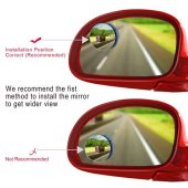 Blind Spot Mirrors For Cars Placement