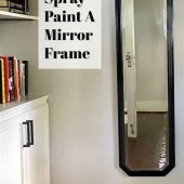 How Do You Spray Paint A Mirror Frame