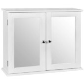 2 Door Mirrored Bathroom Cabinets