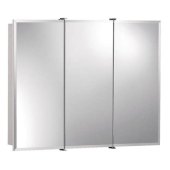 3 Door Mirrored Medicine Cabinet