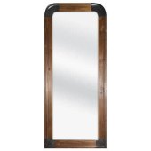 30 Inch X 70 Leaner Mirror In Pewter