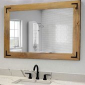 60 X 40 Wood Frame Mirror