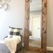 Diy Full Length Mirror Frame Ideas