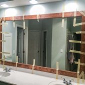 How To Build A Frame For Wall Mirror