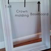 How To Make A Frame For Wall Mirror