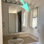 How To Replace Broken Mirror On Medicine Cabinet