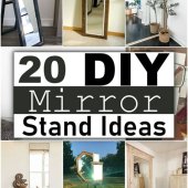 How To Stand A Mirror Up