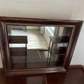 Mirrored Shadow Box Wall Shelf