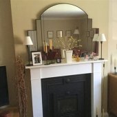 Over Fireplace Mirror Uk