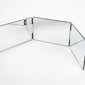 Self Style Three Way Over The Door Adjustable Mirror