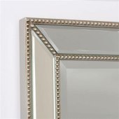 Silver Beaded Mirror 24 X 36