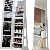 Stand Up Mirror With Storage